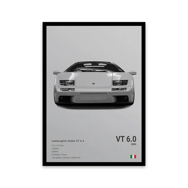 Car Wall Art Canvas