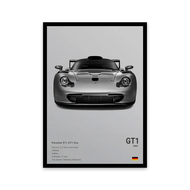 Car Wall Art Canvas