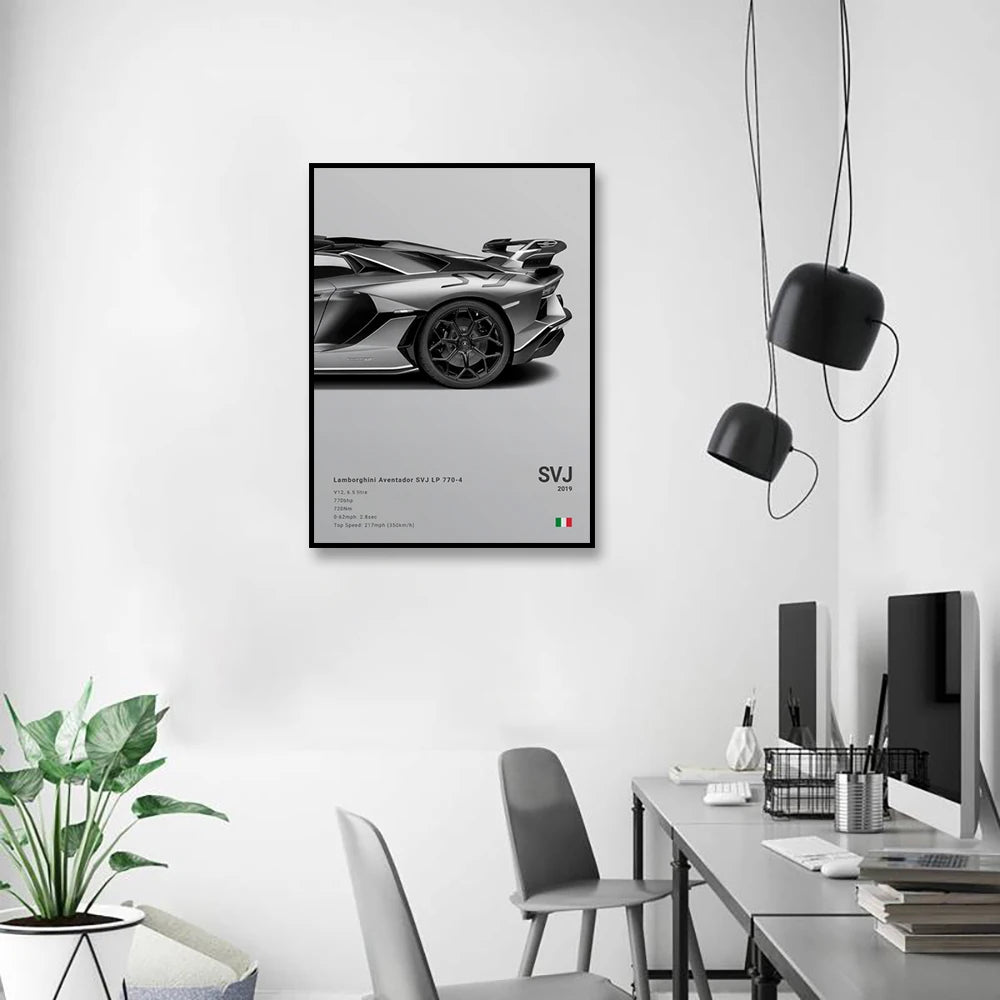 Car Wall Art Canvas