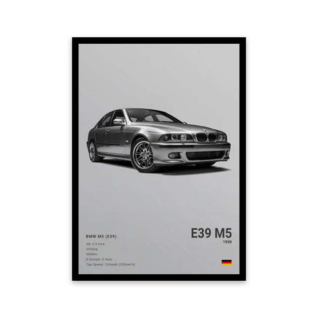 Car Wall Art Canvas