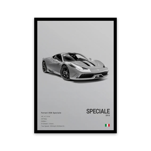 Car Wall Art Canvas